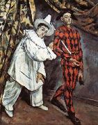 Paul Cezanne Mardi Gras oil